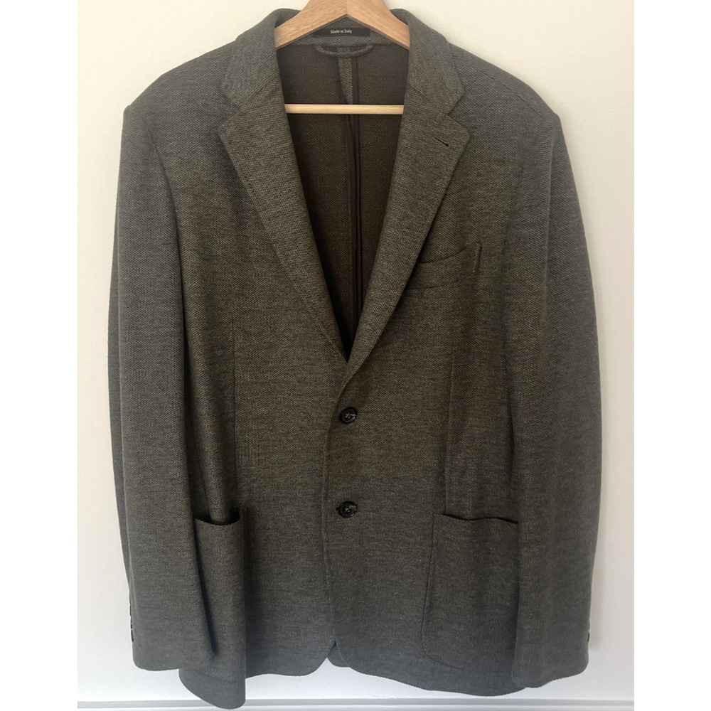 Ermenegildo Zegna High Performance Jersey Blazer Size 50R (IT) 40R (US)